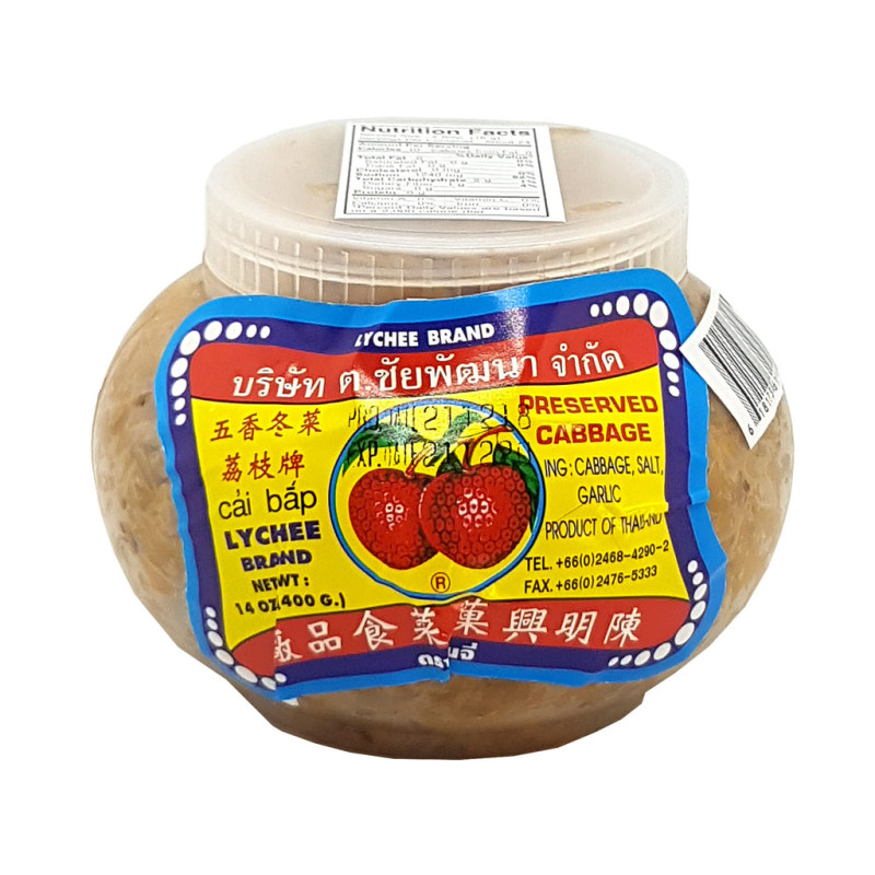 Double lychee - Preserved cabbage 400g