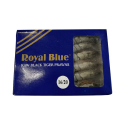 Royal blue - Black tiger...