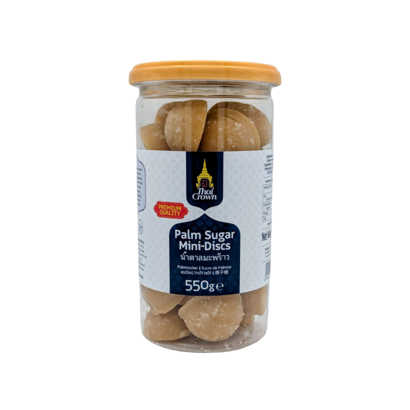 Thai Crown - Palm Sugar Mini Discs น้ำตาลมะพร้าวก้อนเล็ก 550g