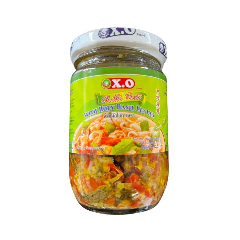 XO- Chilli paste with holy basil leaves 200 g
