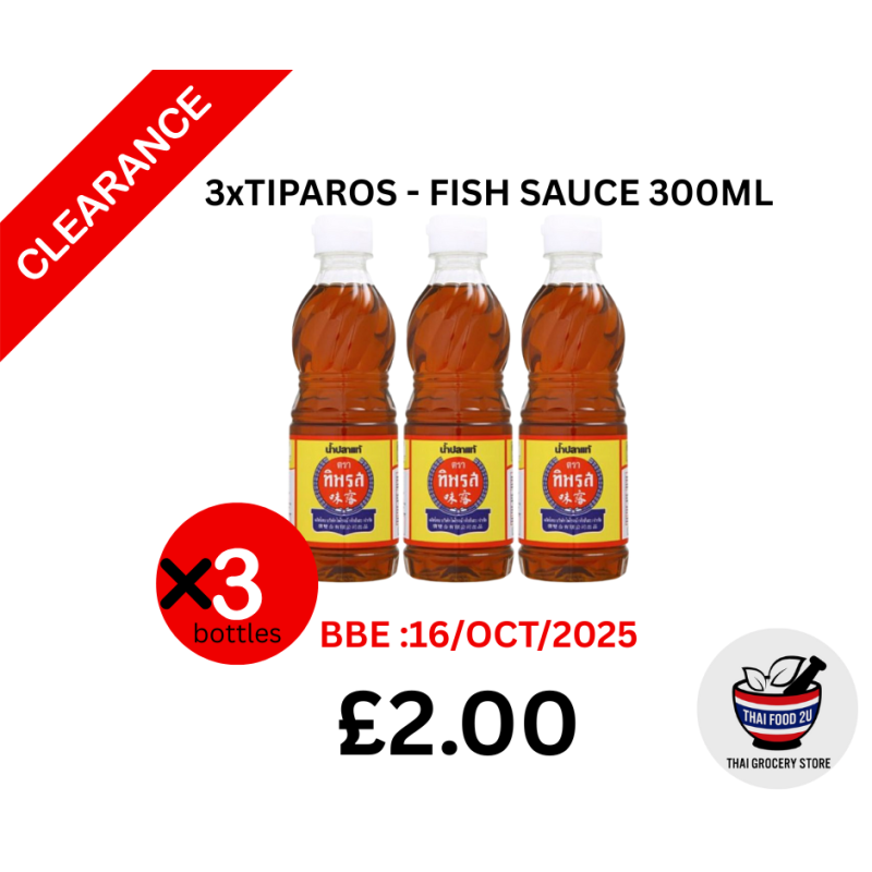 3xTIPAROS - FISH SAUCE 300ML