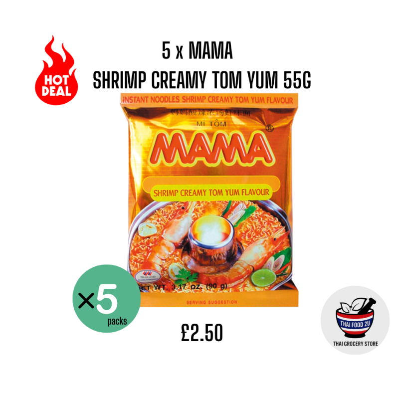 5xMAMA - Shrimp creamy tom yum 55g