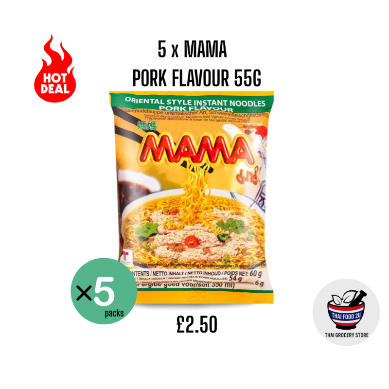 5xMAMA - Pork flavour 55g