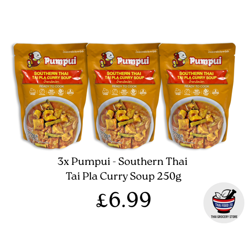 3xPumpui - Southern Thai Tai Pla Curry Soup 250g