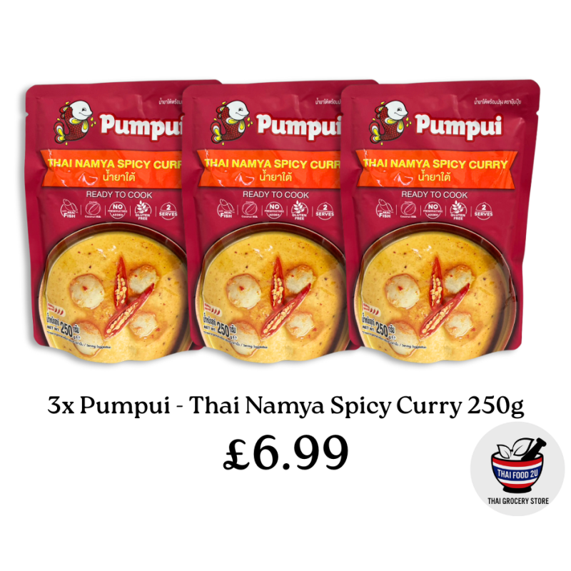 3xPumpui - Thai Namya Spicy Curry 250g
