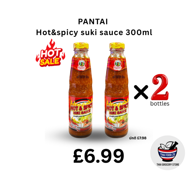 2xPANTAI - Hot&spicy suki sauce 300ml