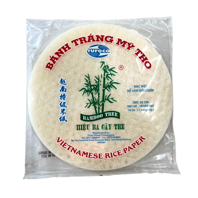 TUFOCO - VIETNAMESE RICE PAPER 22CM 340G
