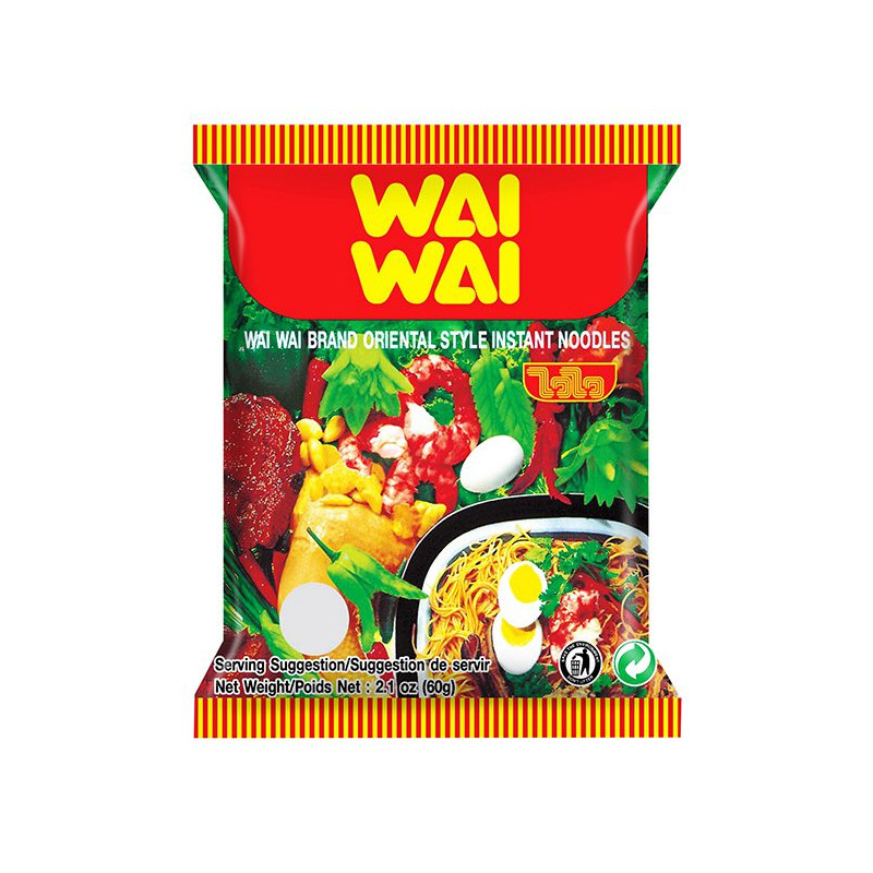 WAI WAI Oriental style instant noodles 60g