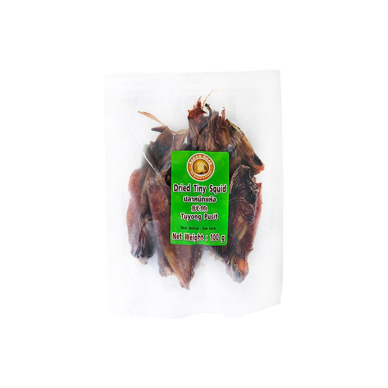 ASEAN SEA Dried tiny squid 100g
