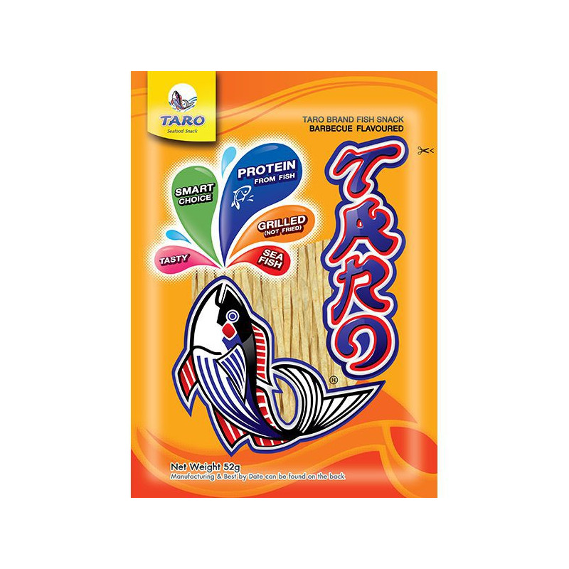 TARO - Fish snack barbecue flavour 52g
