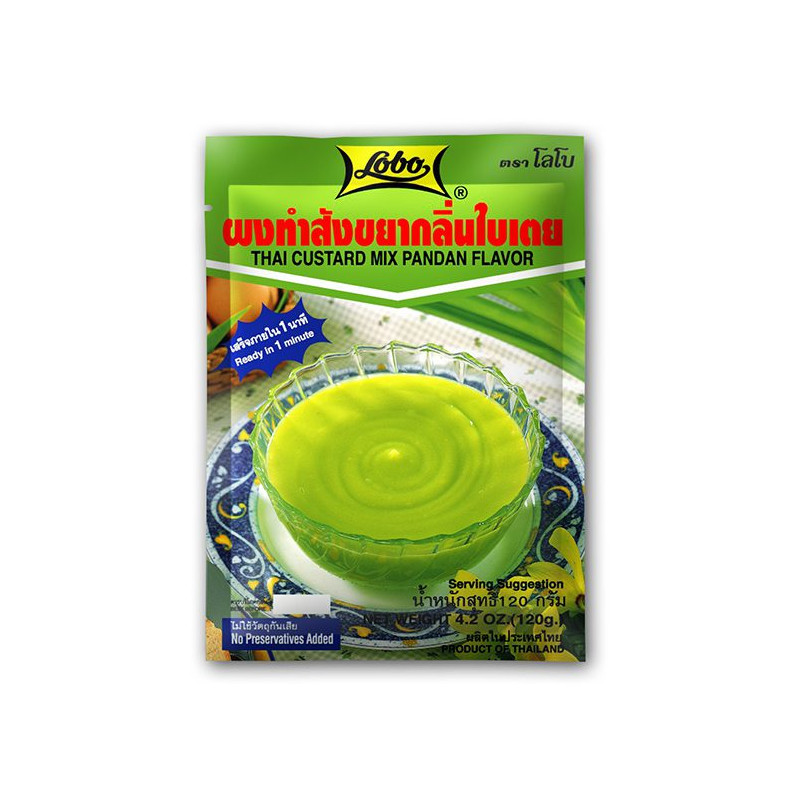 LOBO - Thai custard mix pandan flavour 120g
