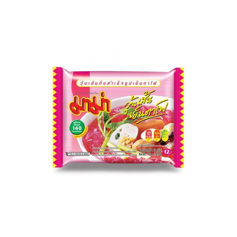MAMA - Yentafo mung bean vermicelli 40gx30 (1 case)