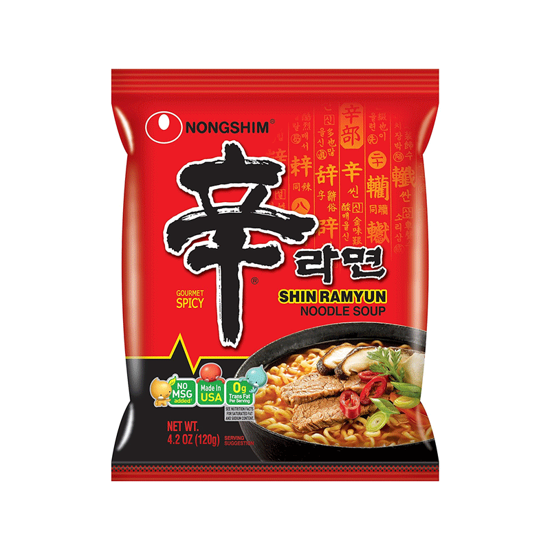 NONGSHIM - Spicy shin ramyun noodle soup 120g
