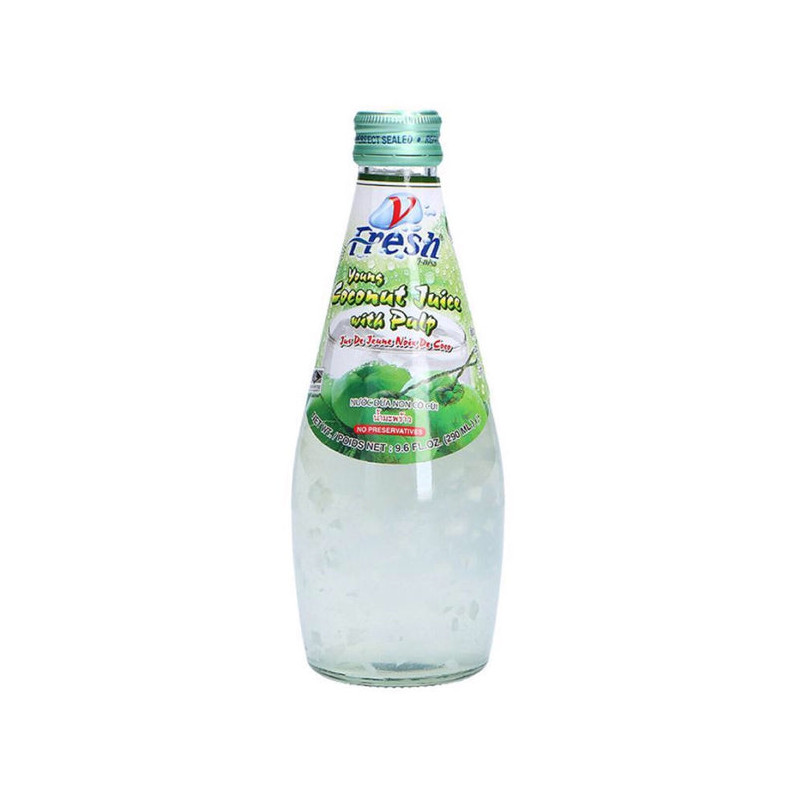 V FRESH - Young coconut juice with pulp 290ml